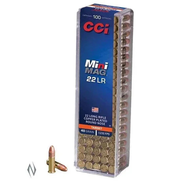 CCI 22LR MINI MAG 40GR CPRN HV 100 PK - Hunt The Night