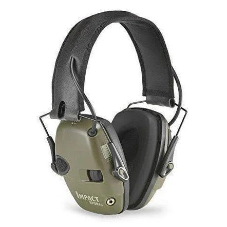 Howard Leight Impact Sport Earmuff Olive Green