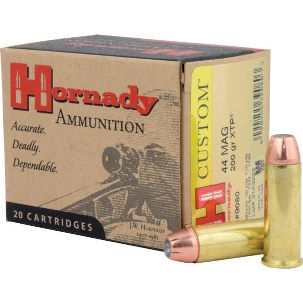 Hornady 44 MAG 200 GR JHP/XTP