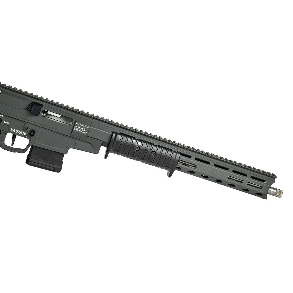 SCSA Taipan X 300 Blk Pump Action Dark Grey Rifle