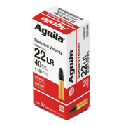 Aguila 22lr Sv Sp 40gr Ammunition (50/box)