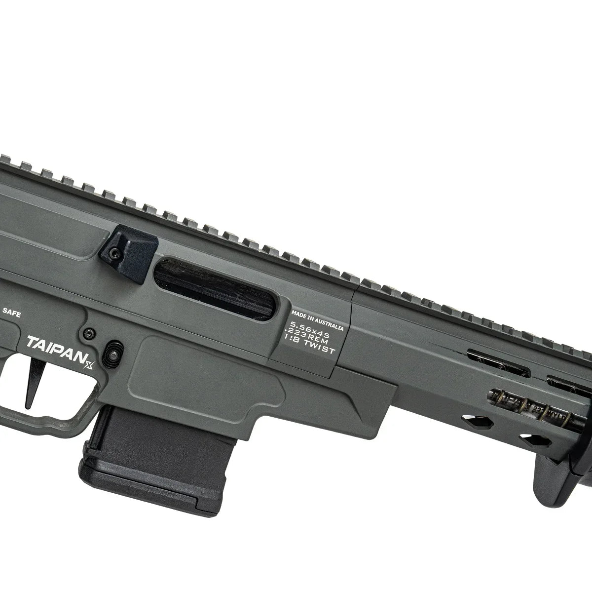 SCSA Taipan X 300 Blk Pump Action Dark Grey Rifle