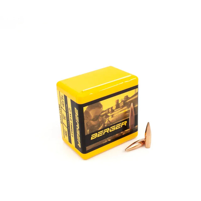 Berger VLD Target 22 Cal (.224) 70gr Projectiles (100/box)