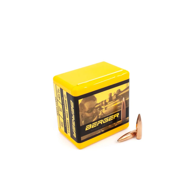 Berger BT Target 22 Cal (.224) 73gr Projectiles (100/box)