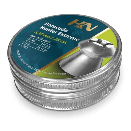 H&N BARACUDA HUNTER EXTREME .25 28.24GR AIR PELLET