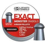 JSB EXACT MONSTER REDESIGN .177 13.43GR AIR PELLETS - Hunt The Night