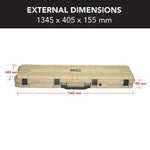 Evolution Gear HD Series Rifle Hard Gun Case XL - Desert Tan