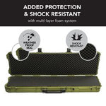 Evolution Gear HD Series Rifle Hard Gun Case XL - Olive Drab