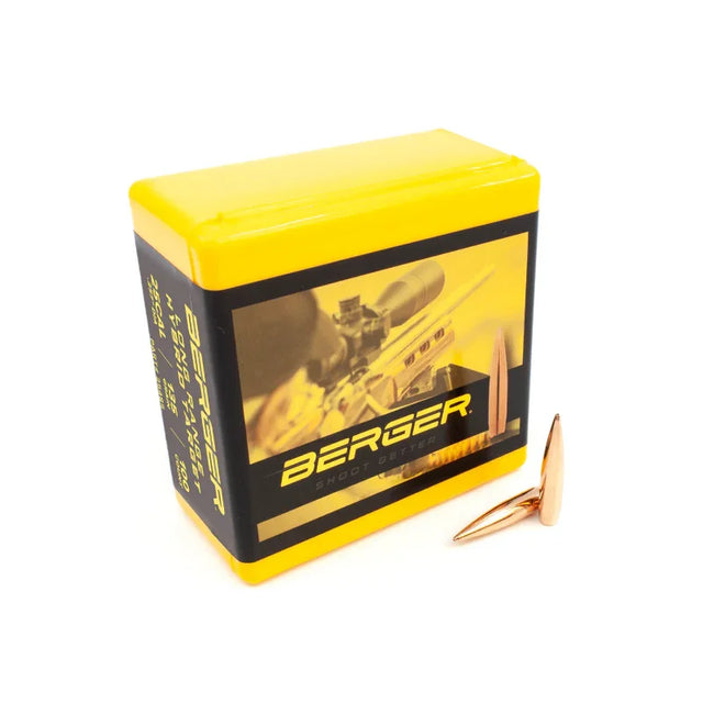 Berger Long Range Hybrid Target 25 Cal (.257) 135gr Projectiles (100/box)
