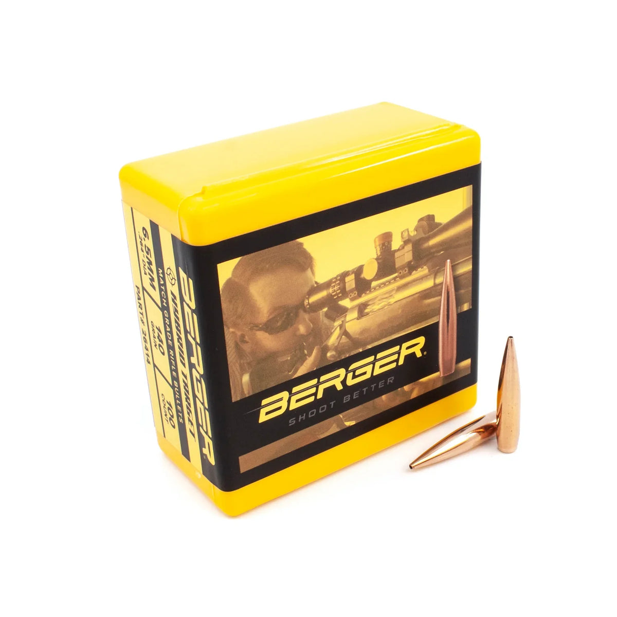 Berger 6.5mm 140 gr Hybrid Target 100 box