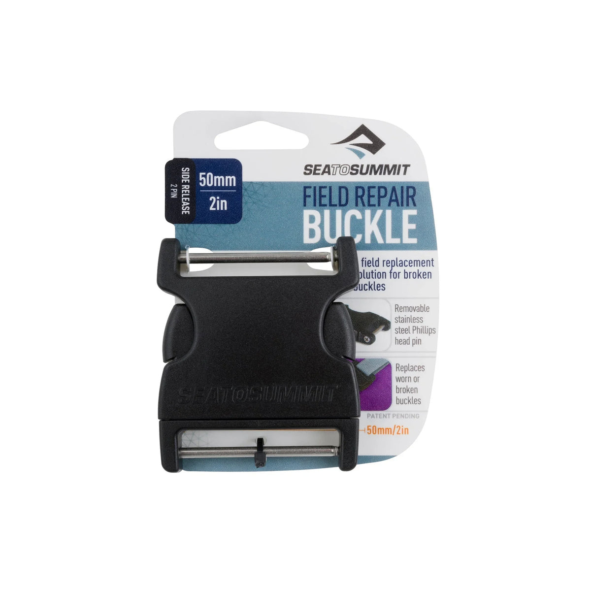 Side Release Field Repair Buckle with Removable Pin - Hunt The Night