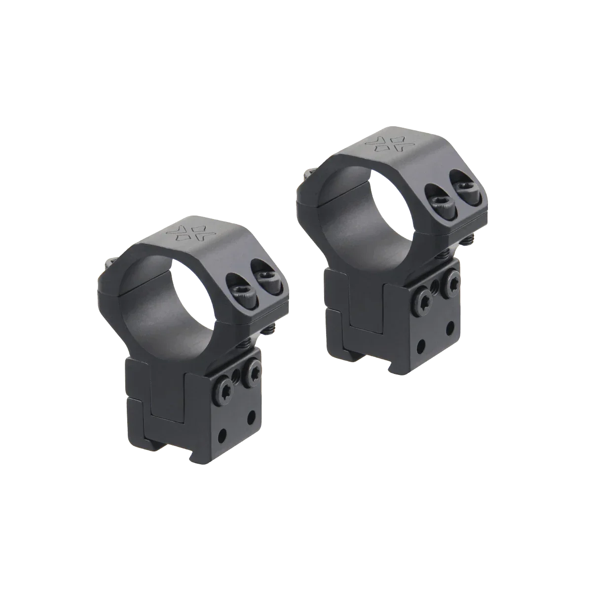 Vector Optics XASR-2515 X-ACCU 1" Adjustable Elevation 11mm Dovetail Mounts - Hunt The Night