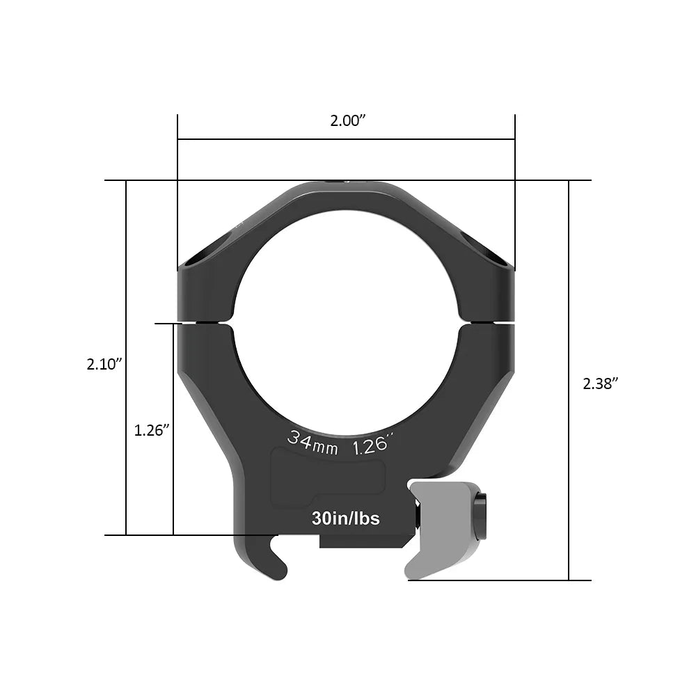 Arken HALO Ti™ Titanium Scope Rings