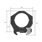 Arken HALO Ti™ Titanium Scope Rings