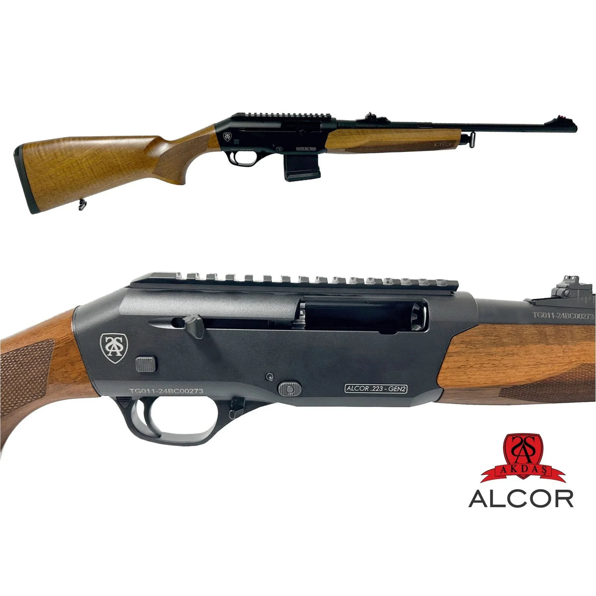 Alcor Push Button 223 Centrefire Rifle - Hunt The Night