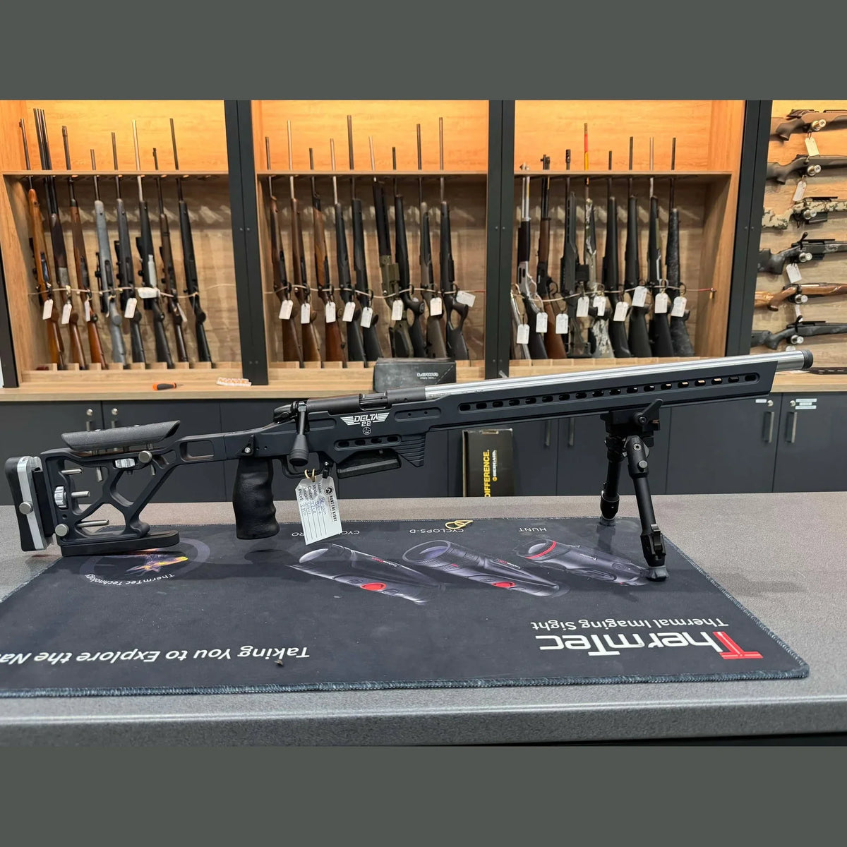 BERGARA B14-R 22LR Delta Force Stealth Chassis - Hunt The Night