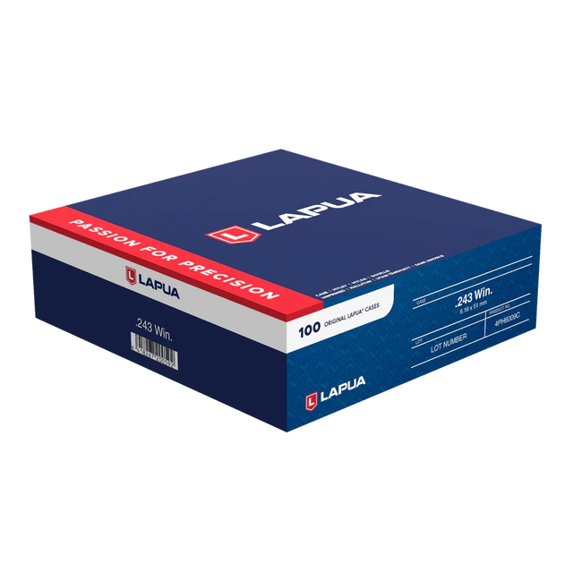 Lapua Brass .243 Win 100 Pack