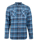 Spika Flannel Check Shirt - Mens - Moss Green - side view
