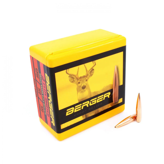 Berger Elite Hunter 6mm (.243) 108gr Projectiles (100/box)