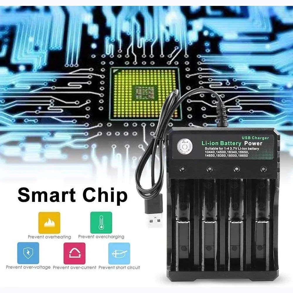 BMAX - 18650 Charger - Hunt The Night