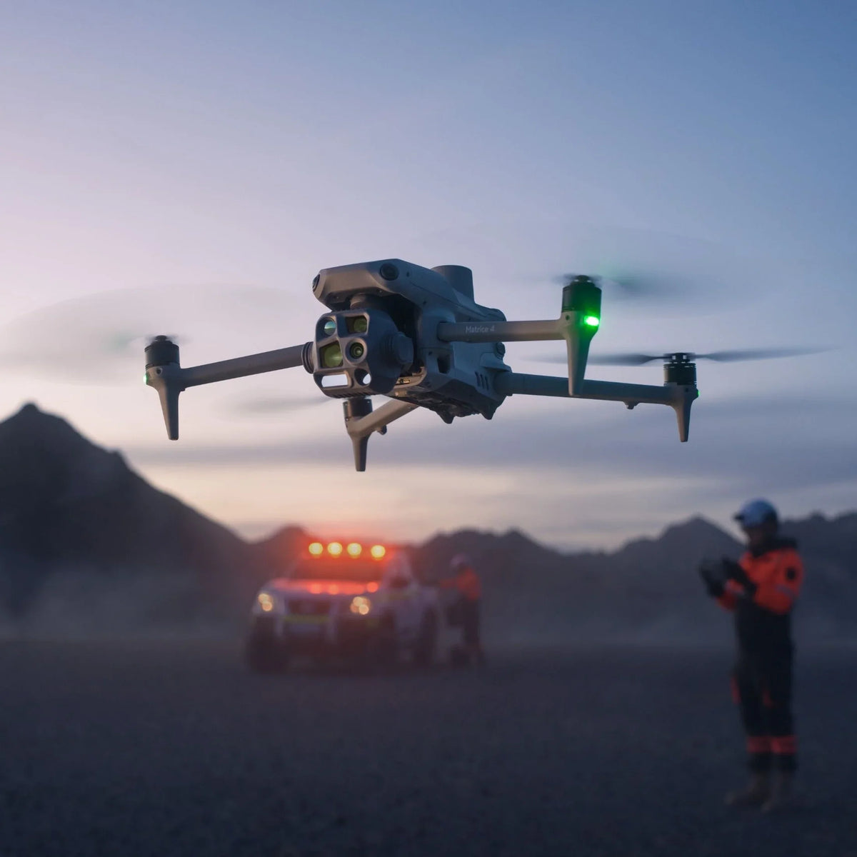 DJI Matrice 4T Thermal Done Worry-Free Plus Combo - Hunt The Night