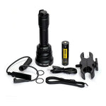 SPERAS TH4 IR KIT Zoomable & Dimmable & Rechargeable 4-in-1 Hunting Flashlight Kit - Hunt The Night