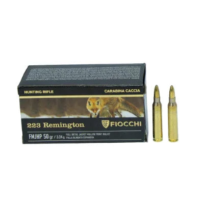 FIOCCHI 223 REM 50GR HP 50PK Ammunition