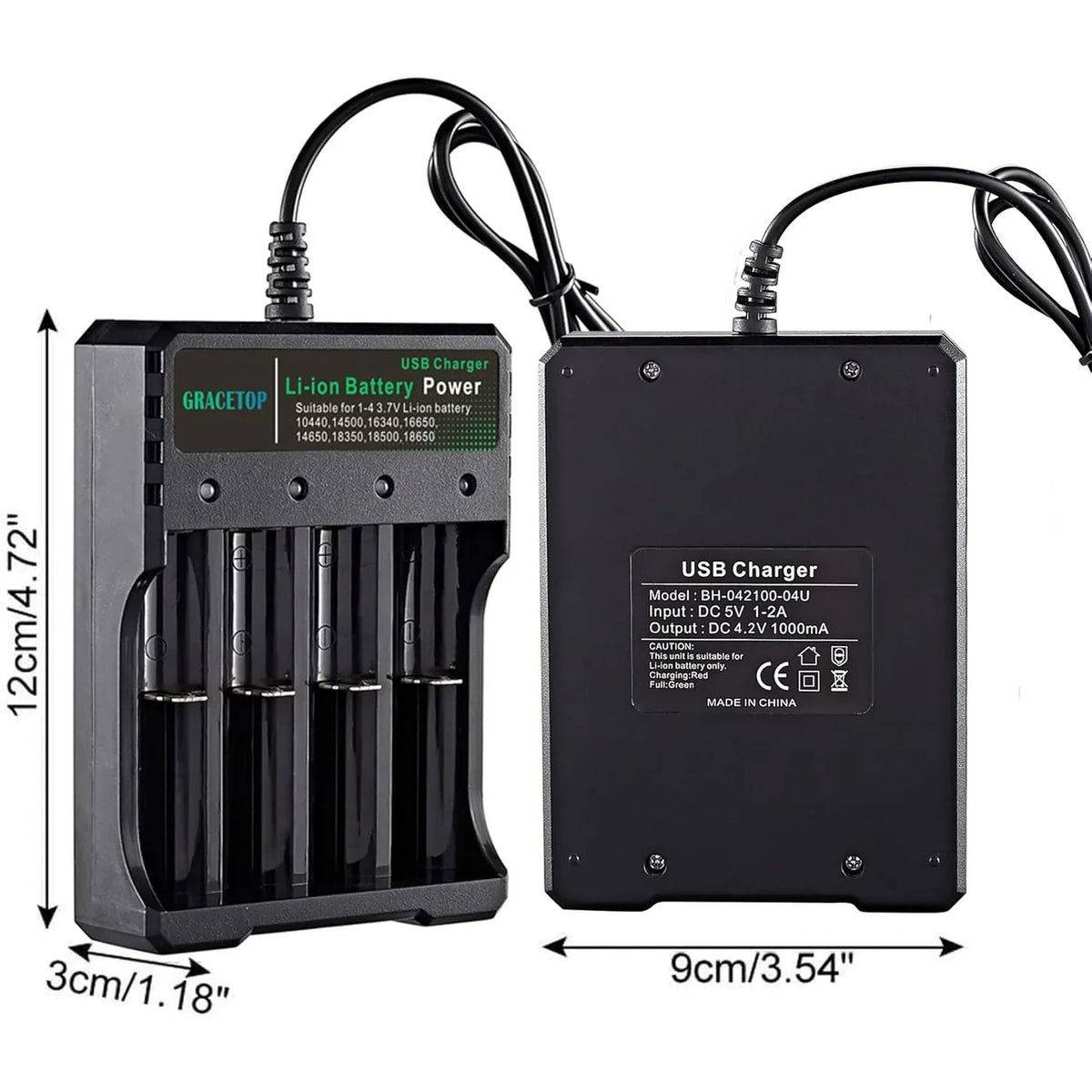 BMAX - 18650 Charger - Hunt The Night