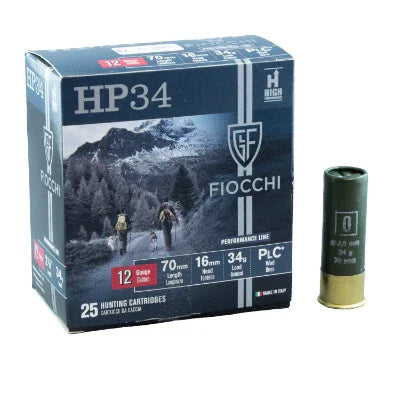 FIOCCHI 12G 34GM #0 BB 1375 FPS 25 PKT