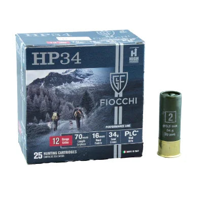 Fiocchi 12G 34GM #2 1375 Fps 25 Pkt