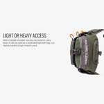 HUNTERS ELEMENT DIVIDE BELT BAG FOREST GREEN - Hunt The Night