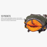 HUNTERS ELEMENT DIVIDE BELT BAG FOREST GREEN - Hunt The Night