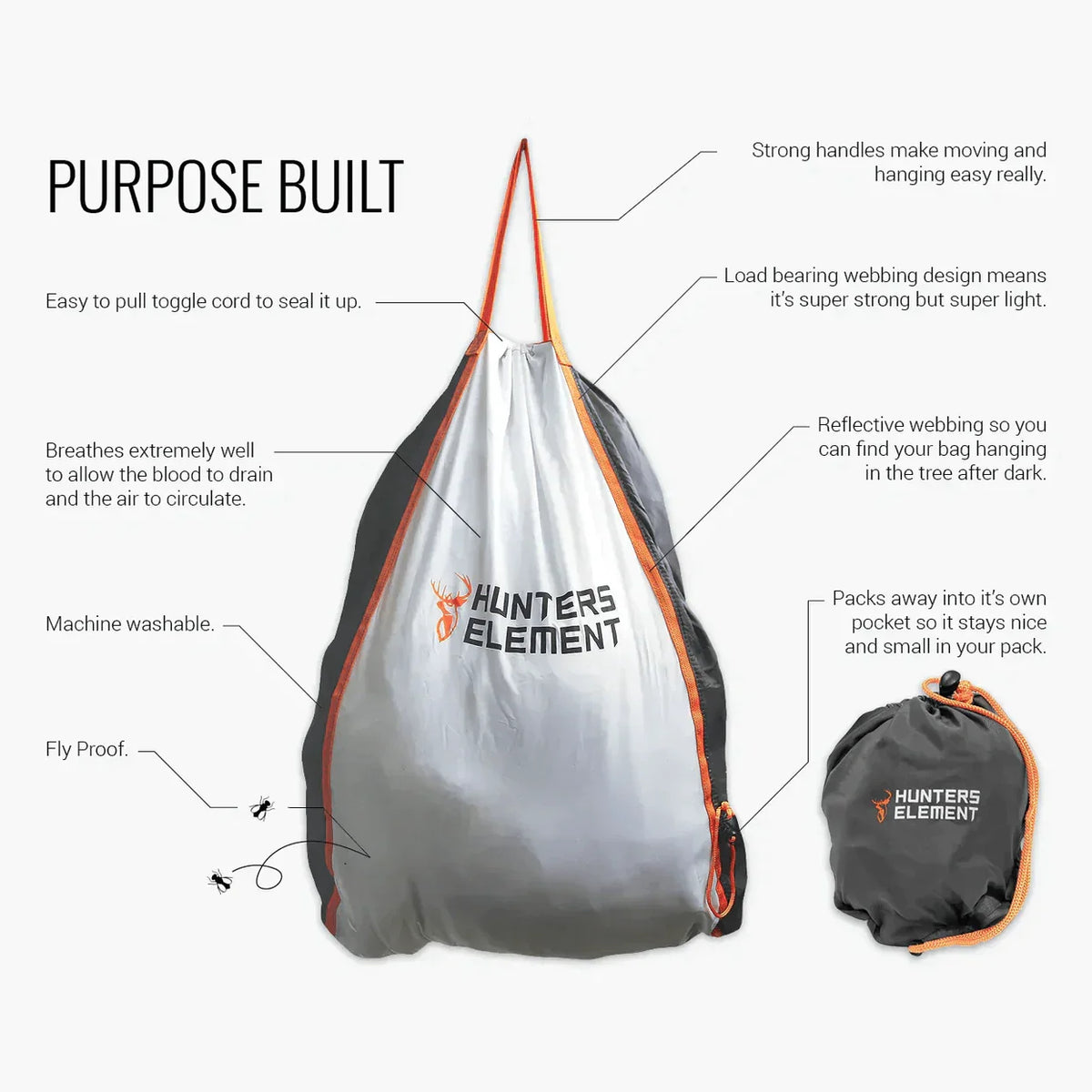 HUNTERS ELEMENT GAME SACK-SMALL - Hunt The Night