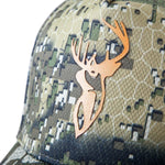 HUNTERS ELEMENT HEAT BEATER CAP ORANGE STAG DESOLVE VEIL