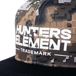 HUNTERS ELEMENT STAMP SNAPBACK BLACK/DESOLVE VEIL