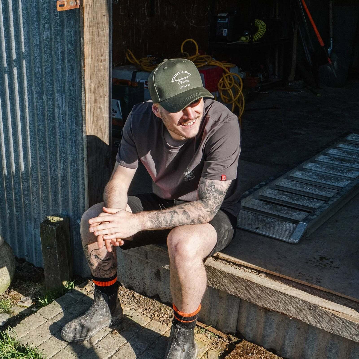 HUNTERS ELEMENT WILDERNESS CAP FERN GREEN