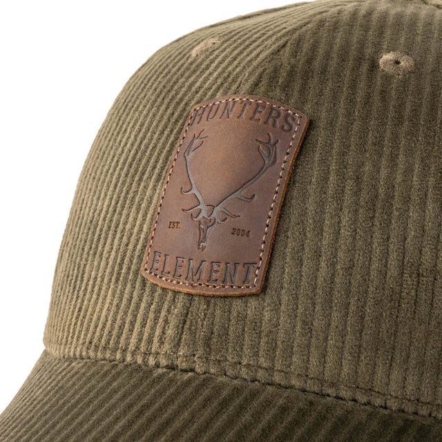 Hunters Element Red Stag Cap Moss Green