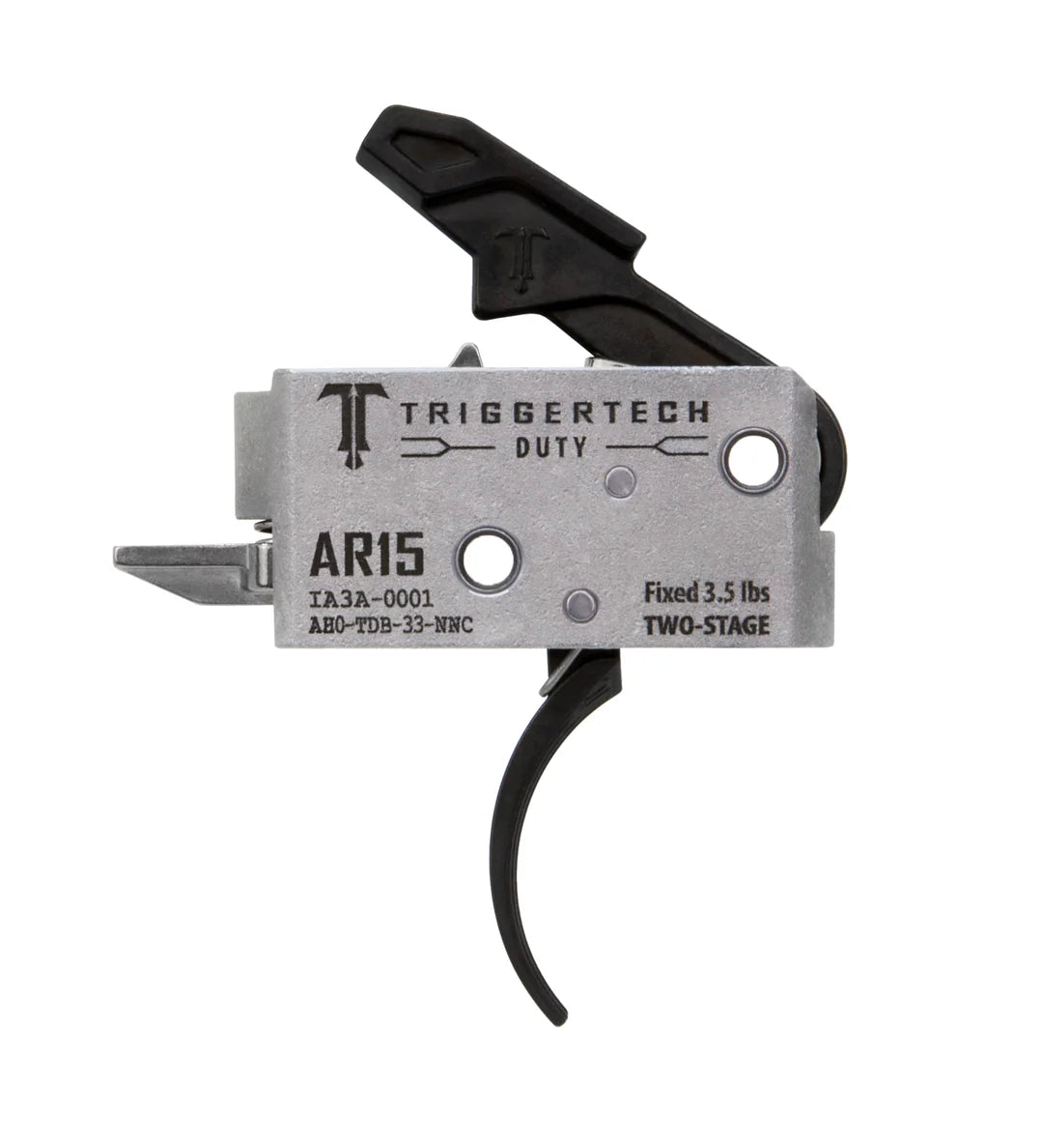 Triggertech AR-15 Duty Trigger 3.5lbs - Traditional Curved Two Stage