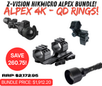 HIKMICRO Alpex 4K LRF + Burris QD Bundle!