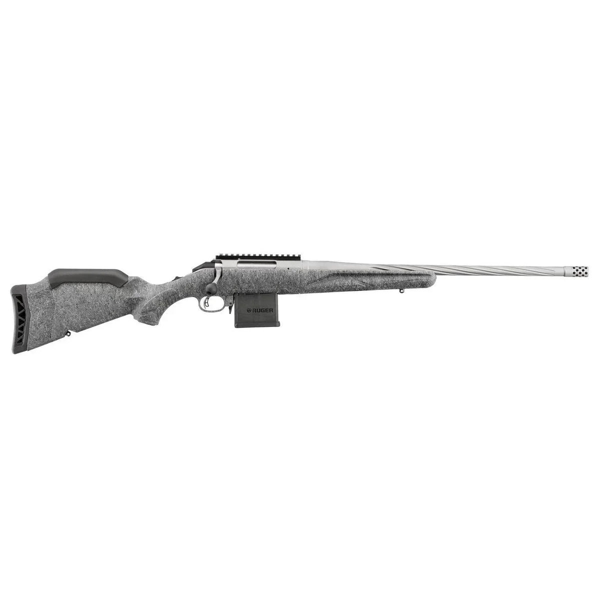 Ruger American Gen II .204 Grey 20 Inch Muzzle Brake