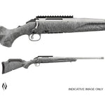 Ruger American Gen II Std 270 Grey 20 Inch Muzzle Brake 4 Shot - Hunt The Night