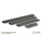 MDT ARCA Swiss / RRS Rail Adaptor (M-LOK) – Various Lengths - Hunt The Night