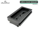 SmartRest Arca Gun Mount Plate for contoured stock (curved)