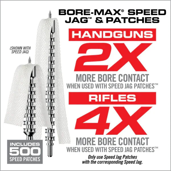 REAL AVID Bore-Max® Speed Jags™ & Patches Multi-Cal Pack