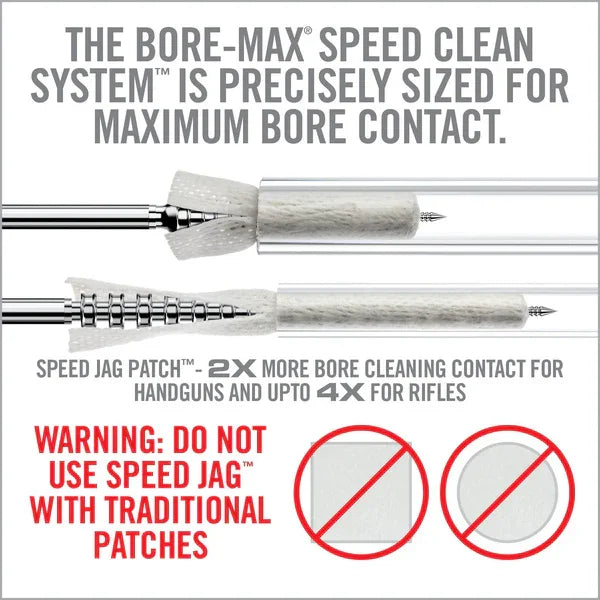 REAL AVID Bore-Max® Speed Jags™ & Patches Multi-Cal Pack