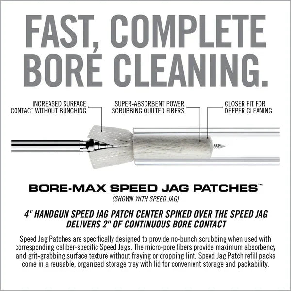 REAL AVID Bore-Max® Speed Jag Patches™ Refill