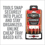 REAL AVID Gun Boss® - Modern Handgun Cleaning Kit .22 - .45