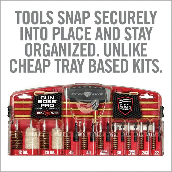 REAL AVID Gun Boss® Pro - Universal Cleaning Kit