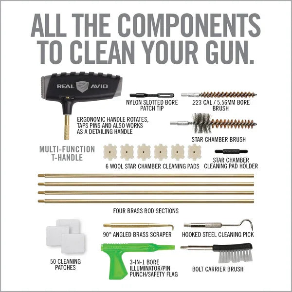 REAL AVID Gun Boss® Pro - AR15 Cleaning Kit