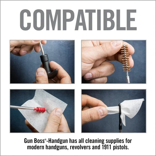 REAL AVID Gun Boss® - Handgun Cleaning Kit .22 - .45